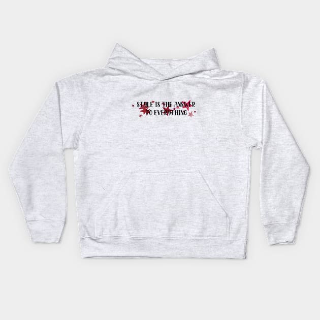 Answer to everything Kids Hoodie by meggbugs